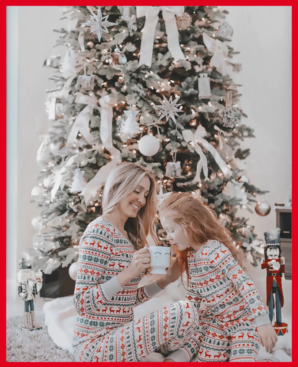 Cozy Pattern Matching Christmas Pajamas