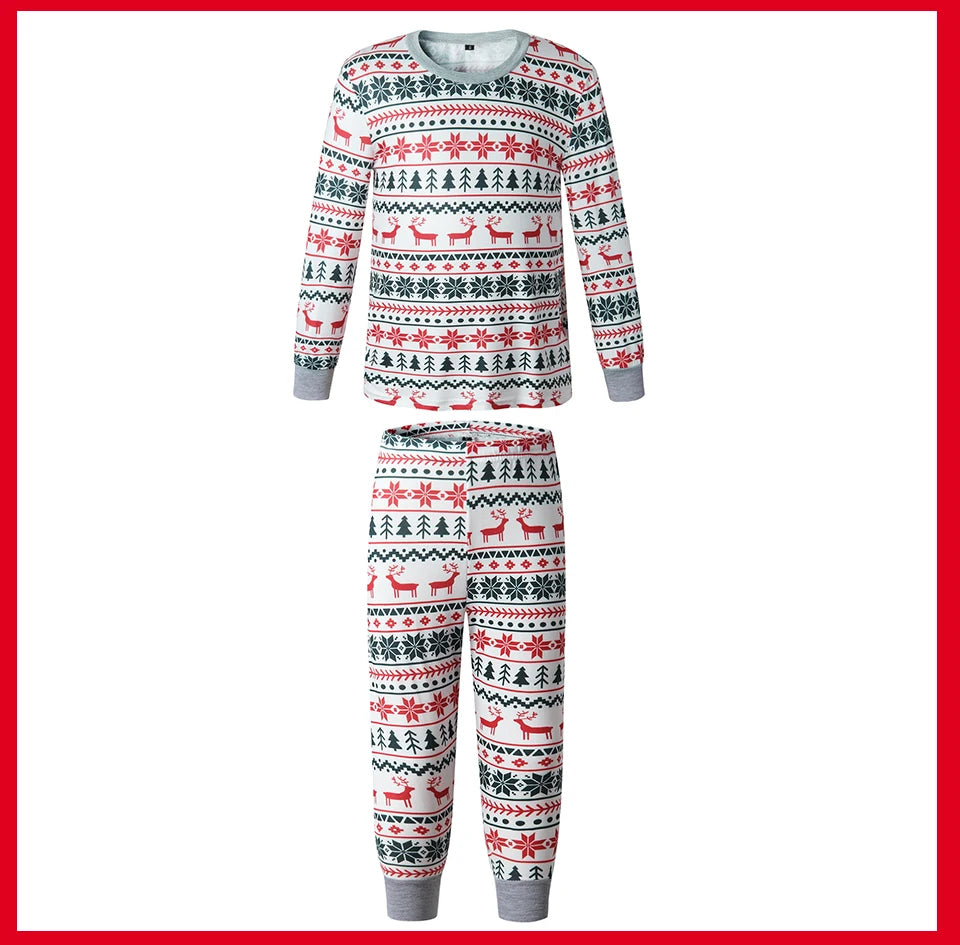 Cozy Pattern Matching Christmas Pajamas