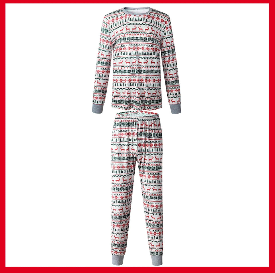 Cozy Pattern Matching Christmas Pajamas