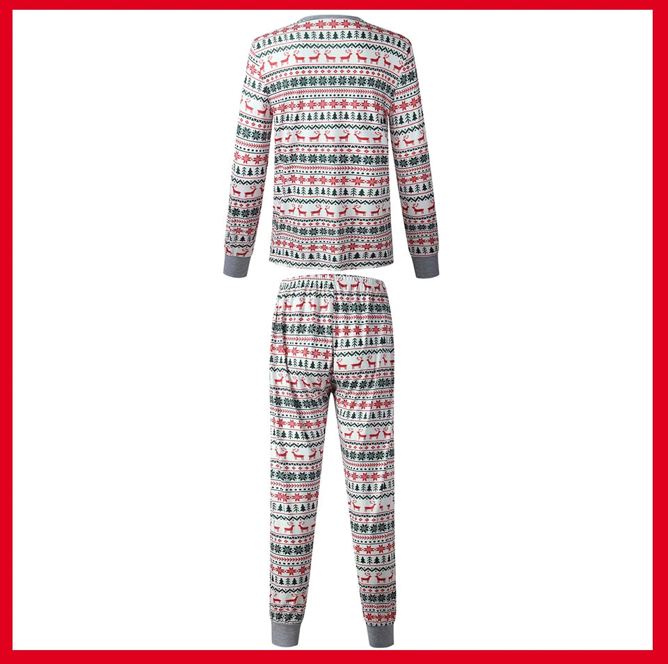 Cozy Pattern Matching Christmas Pajamas