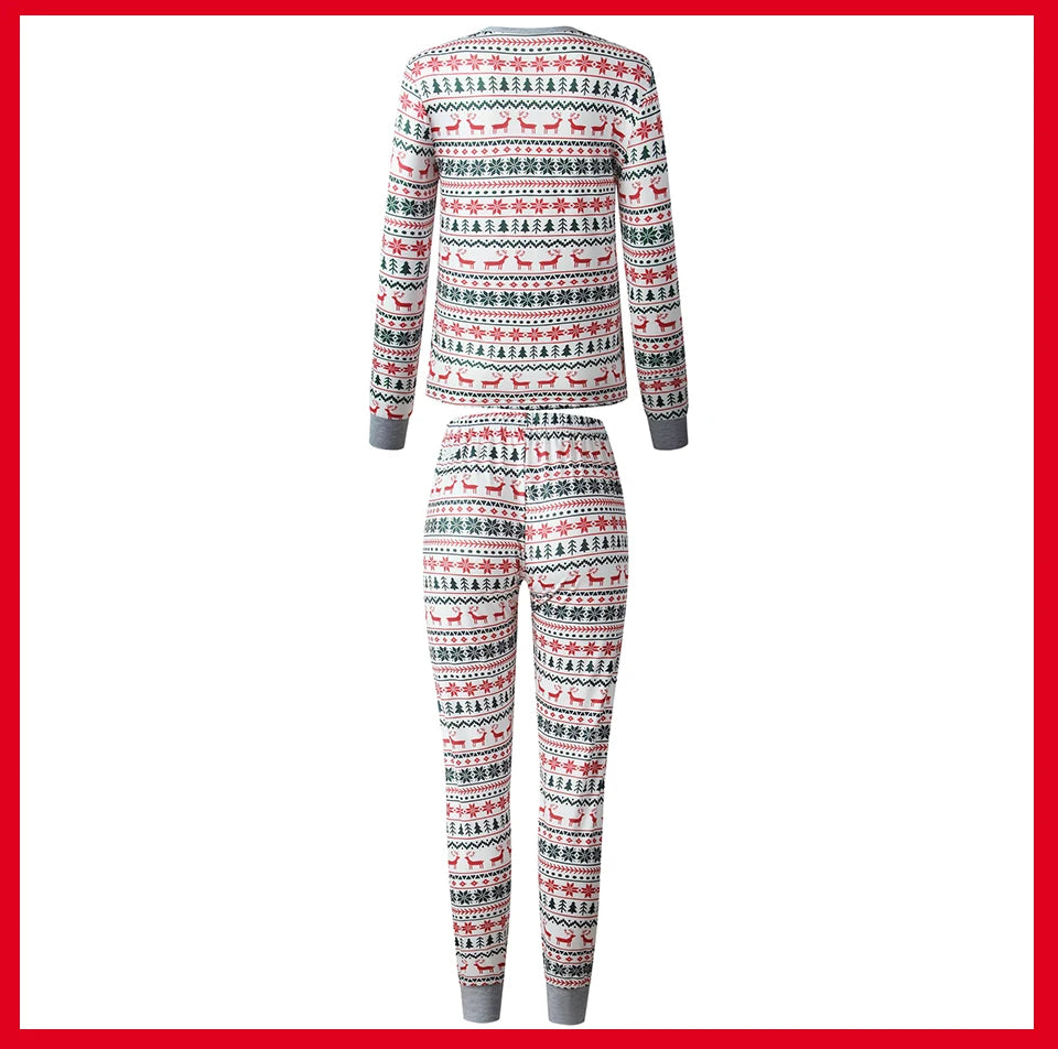 Cozy Pattern Matching Christmas Pajamas