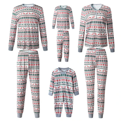 Cozy Pattern Matching Christmas Pajamas