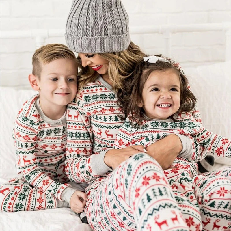 Cozy Pattern Matching Christmas Pajamas